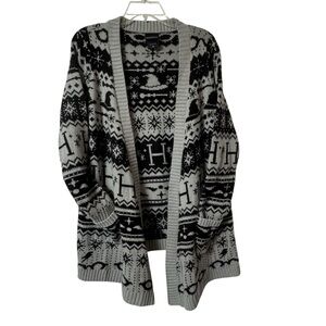 Harry Potter Hot Topic Open Front Cardigan Size Medium